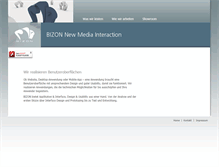 Tablet Screenshot of bizon.de